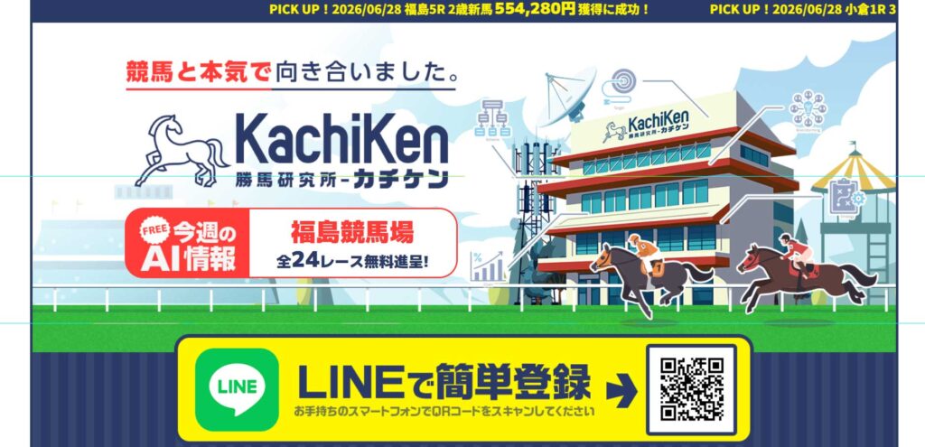カチケンの口コミは本物？運営は旧「的中ファーム」で回収率35%【口コミ買取中】